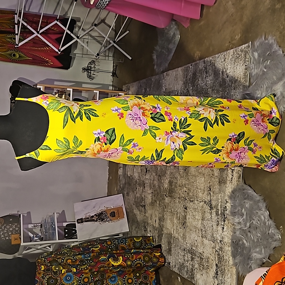 Beautiful Maxi Floral Summer Dress